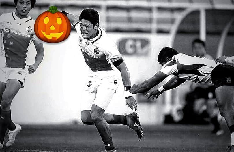 藤田慶和さんのインスタグラム写真 - (藤田慶和Instagram)「Happy Halloween🎃 #halloween #ハロウィン #かぼちゃ #ラグビー #rugby」10月31日 18時57分 - yoshikazu15