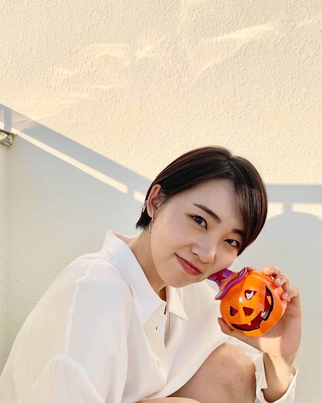 中田陽菜子のインスタグラム：「#happyhalloween🎃  気持ちだけちょこっと! とても充実した10月でした☺︎」