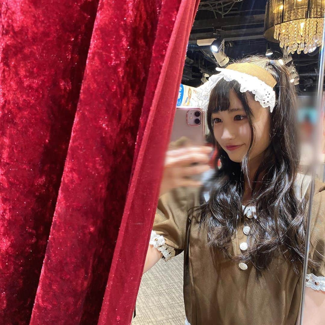 山内寧々さんのインスタグラム写真 - (山内寧々Instagram)「‪‪  HAPPY HALLOWEEN‪‪❤︎‬﻿ ﻿ 今年はメイドさんになりました(⑉• •⑉)♡﻿ ﻿」10月31日 20時05分 - nechan__21