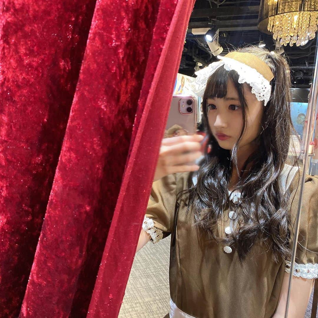 山内寧々さんのインスタグラム写真 - (山内寧々Instagram)「‪‪  HAPPY HALLOWEEN‪‪❤︎‬﻿ ﻿ 今年はメイドさんになりました(⑉• •⑉)♡﻿ ﻿」10月31日 20時05分 - nechan__21