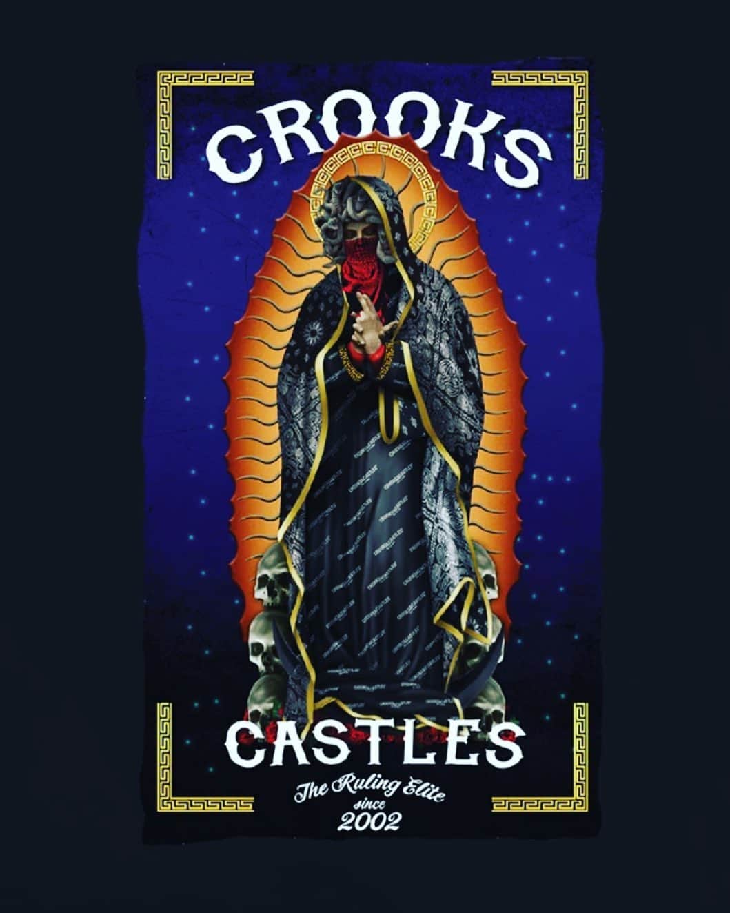 Crooks & Castlesさんのインスタグラム写真 - (Crooks & CastlesInstagram)「Happy Halloween!  #crooksncastles #happyhalloween #halloween #cantstopthecrooks #crooksandcastles」10月31日 20時21分 - crooksncastles