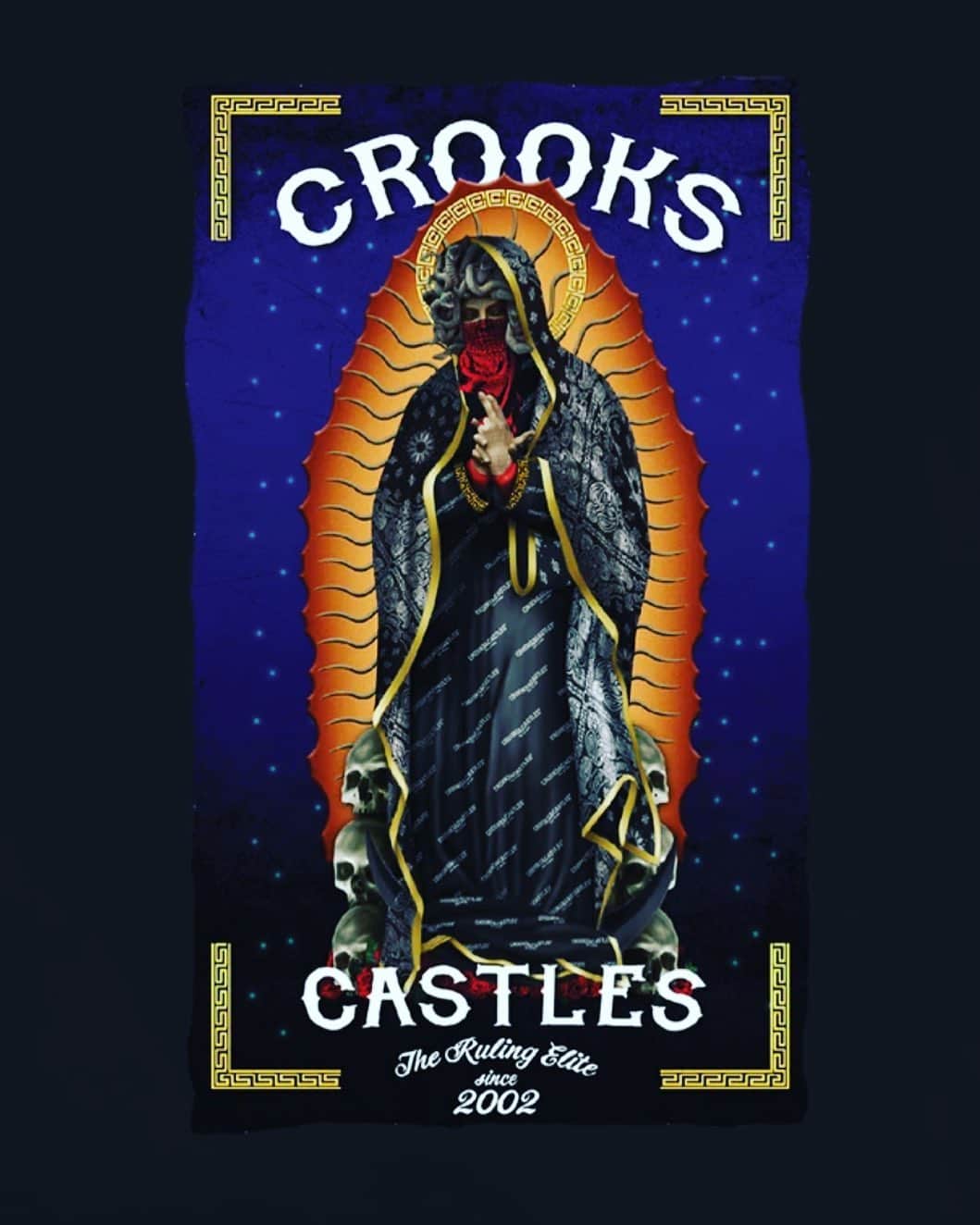 Crooks & Castlesのインスタグラム：「Happy Halloween!  #crooksncastles #happyhalloween #halloween #cantstopthecrooks #crooksandcastles」