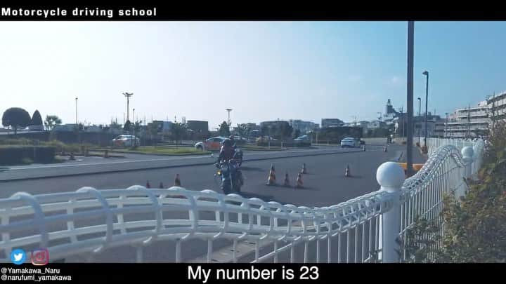 山川就史のインスタグラム：「Driving school！  The link is in my profile.   #ig_japan #japanlife #tokyolife #instajapan #jj #picoftheday #tbt #love #japan #tokyo #swag #instagood  #tflers #beautiful #funjaran #初心者バイク #motorcycle」