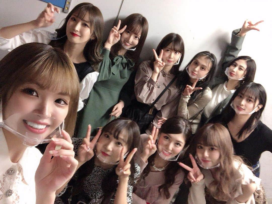 大川藍のインスタグラム：「後輩たちも みんな大人になってて素敵でした💖」