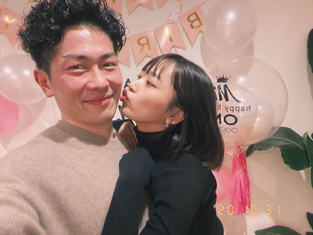 近藤千尋のインスタグラム：「からの太田夫婦編💜笑 可愛い娘達👧👧🐶も大事だけど ひーぼぉくんも大事😗」