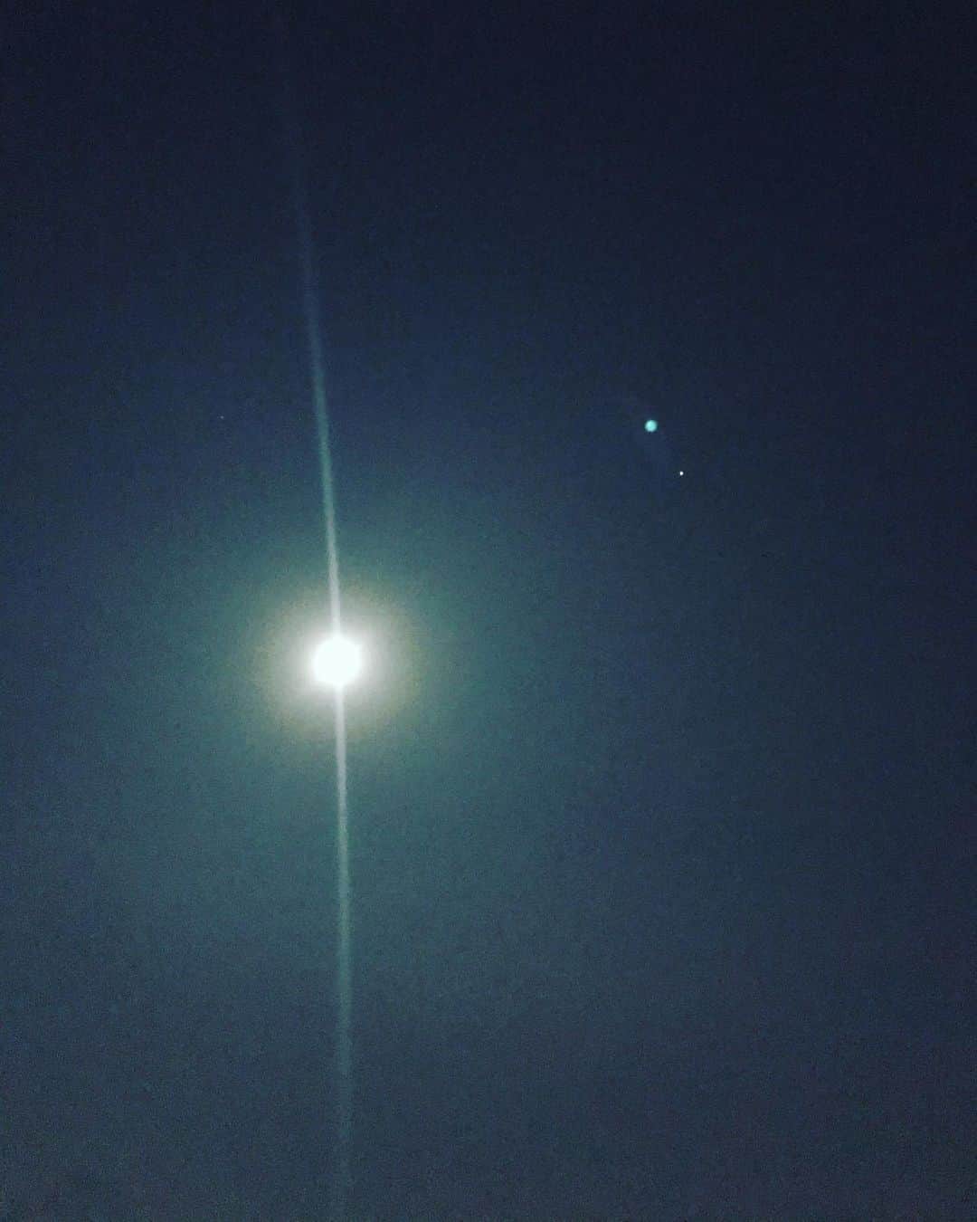 のインスタグラム：「#🌝 #満月 #harvestmoon #今井寿 #imaihisashi #bucktick #bt #peace #✌🏻 #🌈🌈🌈🌈🌈🌈🌈 #アブラカダブラ #ABRACADABRA #🔮🙏🏻 #御守り」