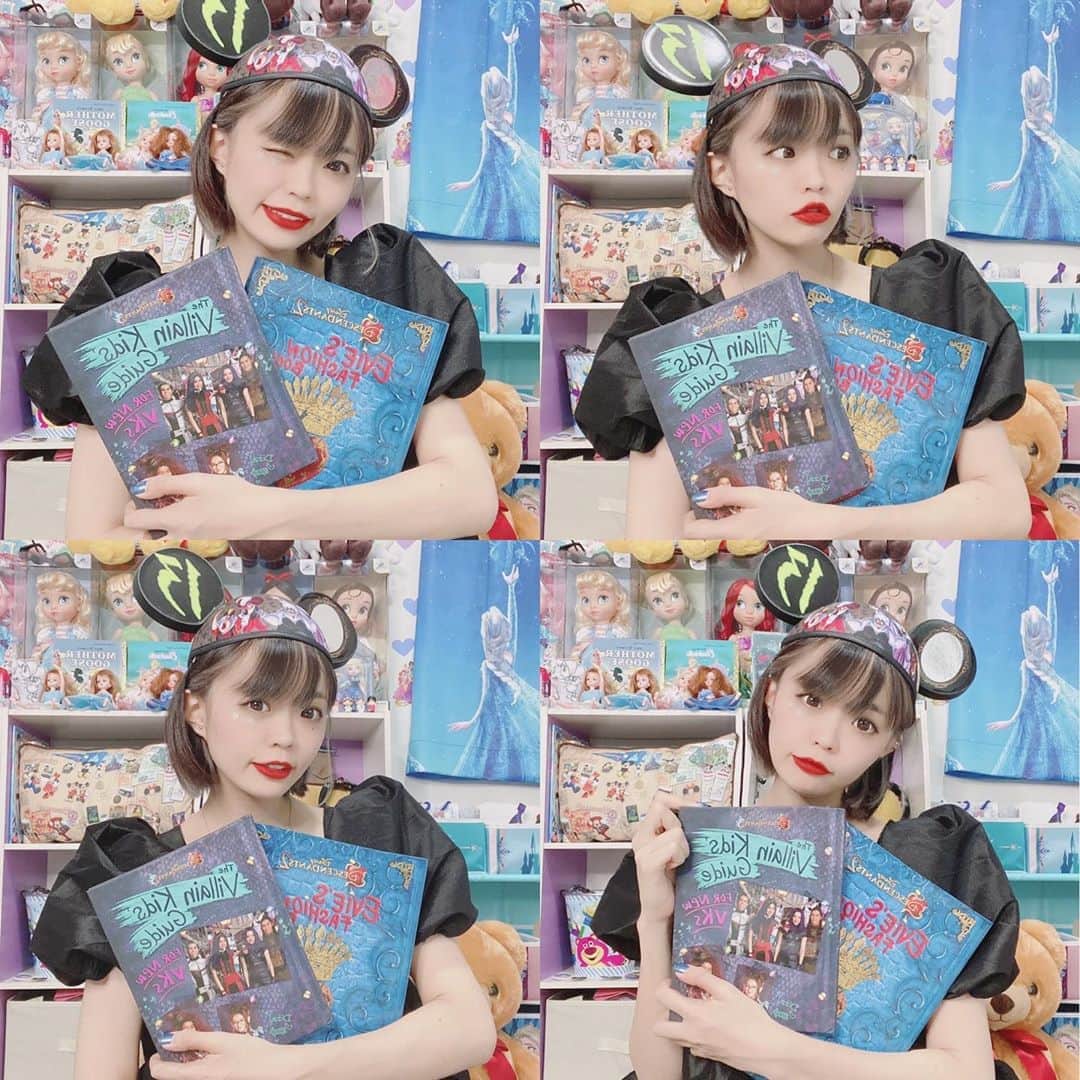 のインスタグラム：「😈🧛‍♀️📚  #disney#halloween#happyhalloween#disendants#ディズニー#ハロウィン#ディセンダント」