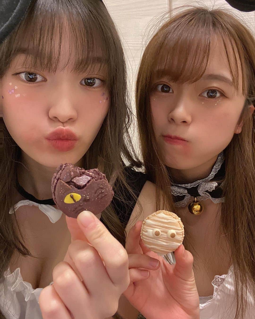 我妻美月のインスタグラム：「withあいみ🥰🥰 ． ． ． #happyhalloween2020」