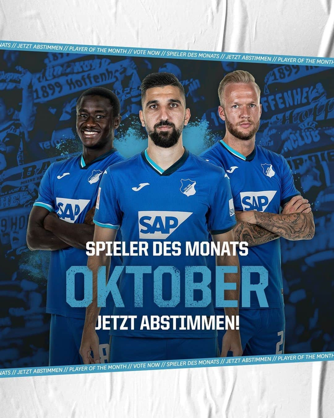 TSG1899ホッフェンハイムさんのインスタグラム写真 - (TSG1899ホッフェンハイムInstagram)「🏆 Wer ist Euer #TSG-Spieler des Monats: @diadie_samassekou, @moanesdabbur oder Kevin #Vogt? 📲 Jetzt abstimmen auf tsg-hoffenheim.de!」10月31日 22時11分 - tsghoffenheim