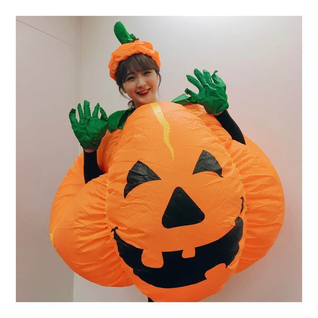 森咲樹さんのインスタグラム写真 - (森咲樹Instagram)「＊﻿ ﻿ HAPPY HALLOWEEN🎃💕﻿ ﻿ JOYEUX HALLOWEEN🎃💕﻿ ﻿ #アプガ　#uugirl #halloween」10月31日 22時24分 - mori_saki_official