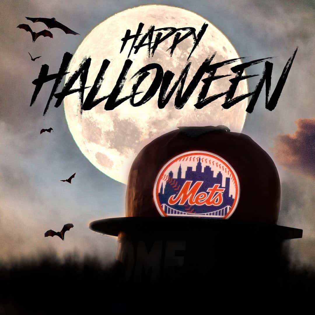 ニューヨーク・メッツさんのインスタグラム写真 - (ニューヨーク・メッツInstagram)「Everyone have a safe and happy Halloween! 🦇👻🎃 #Mets #halloween #LGM」10月31日 22時45分 - mets