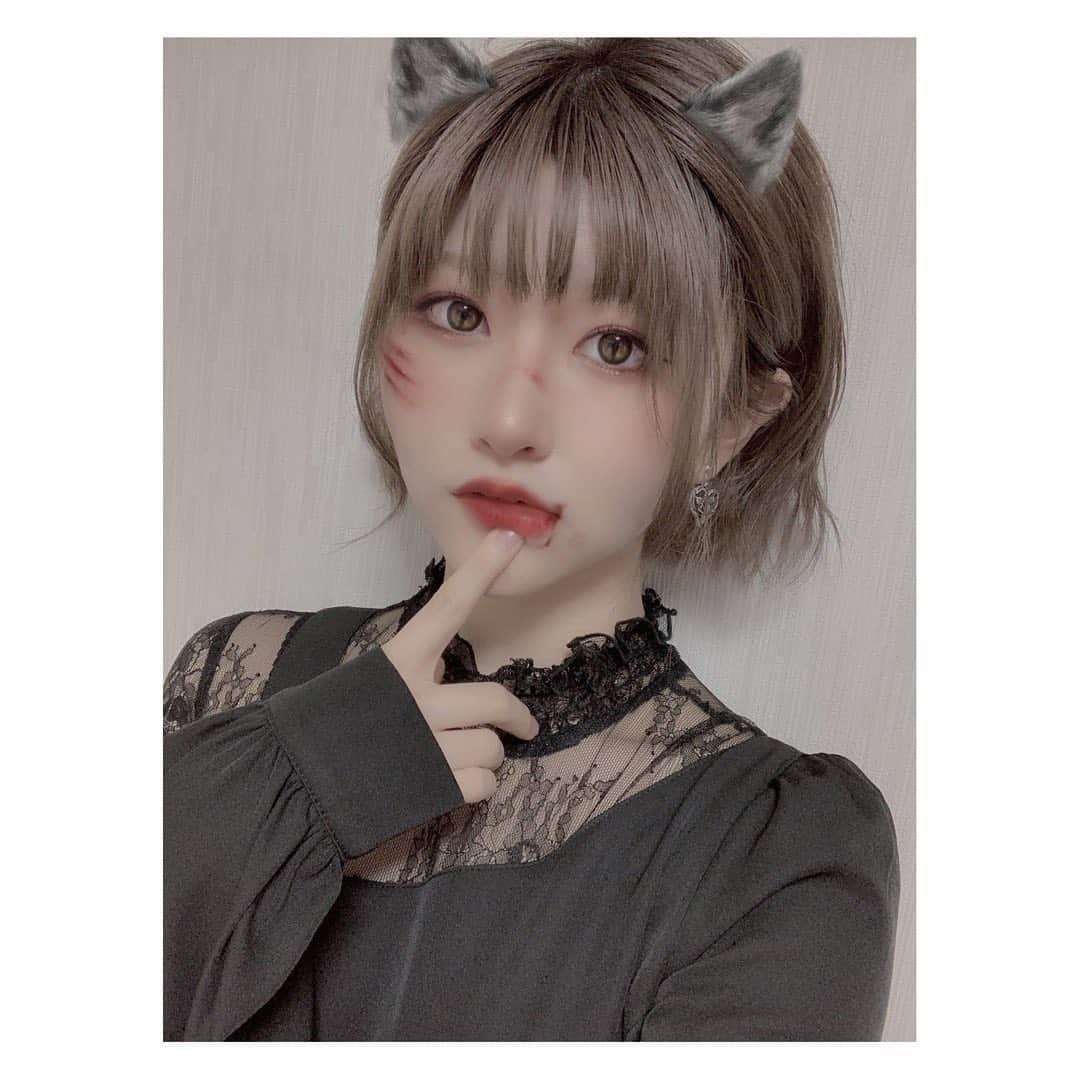 のインスタグラム：「🐾 . . 👻Trick or Treat🎃 . . #halloween #happyhalloween #ulike #filter #selfie #instagood #instalike #follow #followｍe」