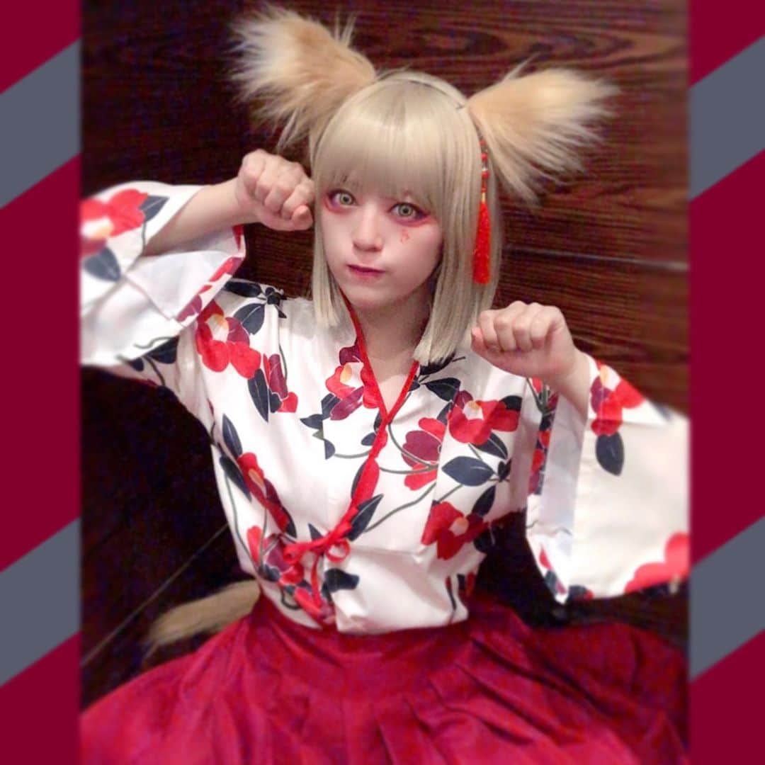 木下友里のインスタグラム：「Happy Halloween.*･ﾟ🎃🦊  #halloween  #コスプレ」