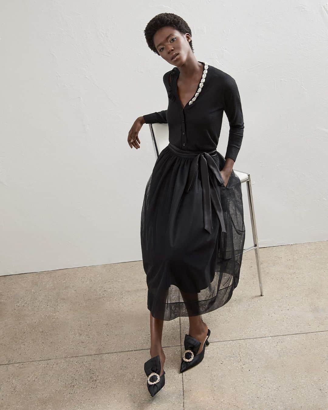 Saks Fifth Avenueのインスタグラム：「We've fallen under the @simonerocha_ and @davidkomalondon spell, because these ensembles are too chic to spook. #SaksStyle」