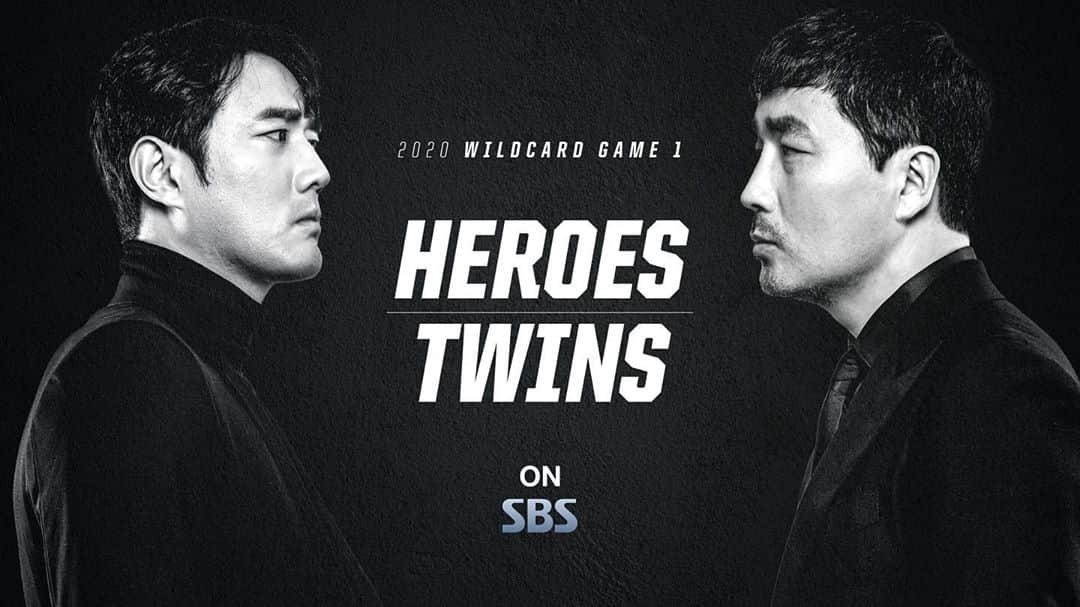 チョ・ハンソンのインスタグラム：「드디어 스타트~!! 야구는 sbs!  #포스트시즌 #키움 #LG  #스토브리그 #강두기 #드림즈  모두 감기조심하세요~^^🙏🙏」