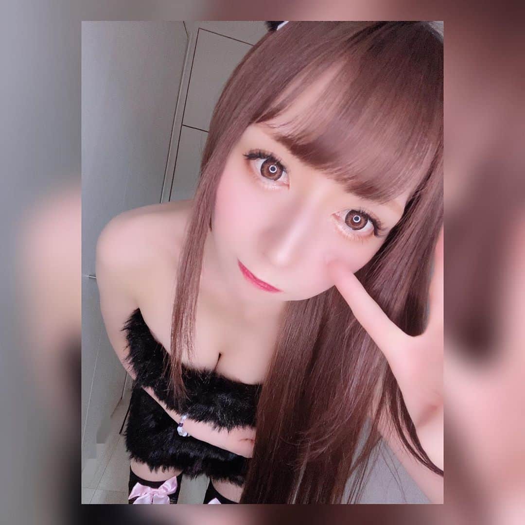 漆川しずくのインスタグラム：「第二弾🎃🎃🎃  もうしつこいのでこれで終わりです🐈 実は尻尾もちゃんとあるんです🐈  来年はちゃんとコスプレしたいなぁ🎃👻🍭  皆さんはどんなハロウィンでしたか😌？  #おうちでハロウィン #ハロウィン2020 #コスプレ #ハロウィンコスプレ #黒猫 #猫耳 #ねこのしっぽ #網タイツ #へそ出し #銀座 #六本木 #歌舞伎町 #キャバ嬢 #ホステス #ニュークラブ #セルフィー #せるふぃー」