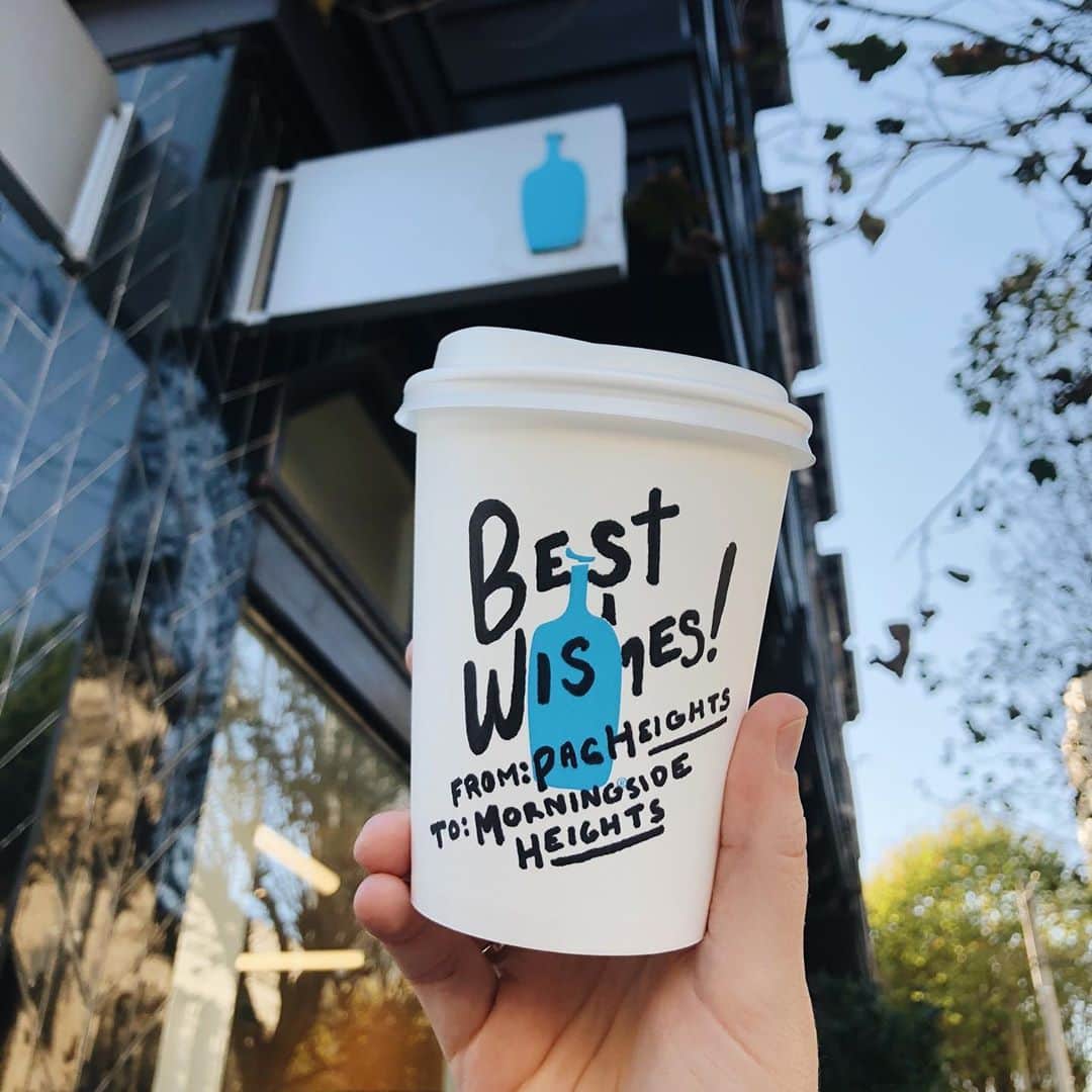 Blue Bottle Coffeeのインスタグラム：「Congratulations to the team at the new Morningside Heights cafe—our 100th cafe—from Blue Bottle cafes all over the US and Asia.」