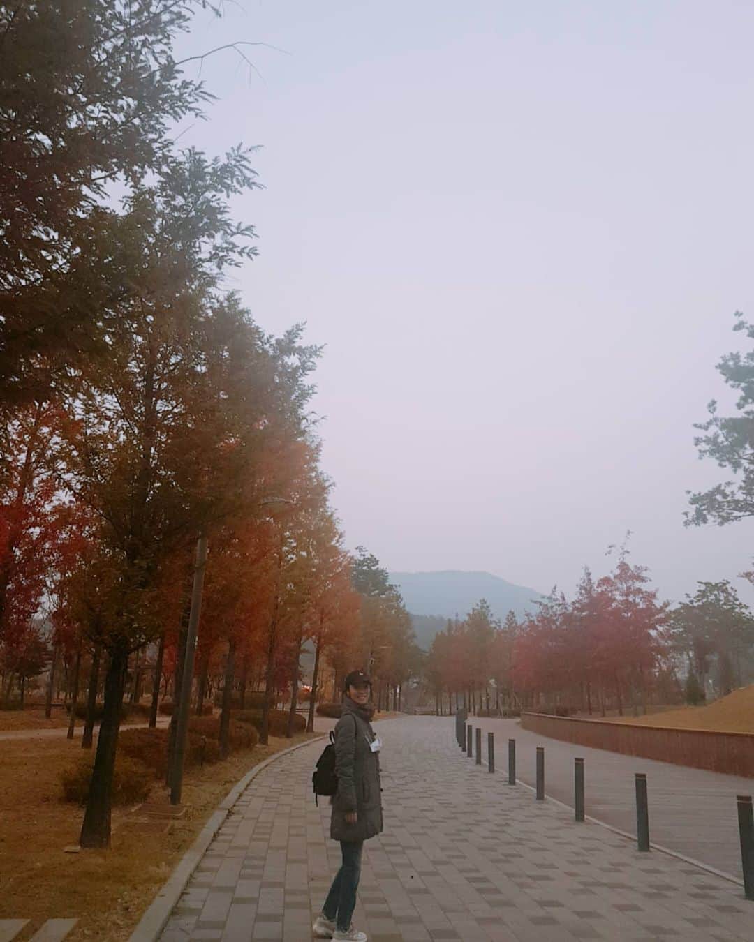 ハン・スヨンさんのインスタグラム写真 - (ハン・スヨンInstagram)「가을을 조금씩 보내며 .. 🍁 #한수연」11月1日 0時08分 - april_hansooyeon