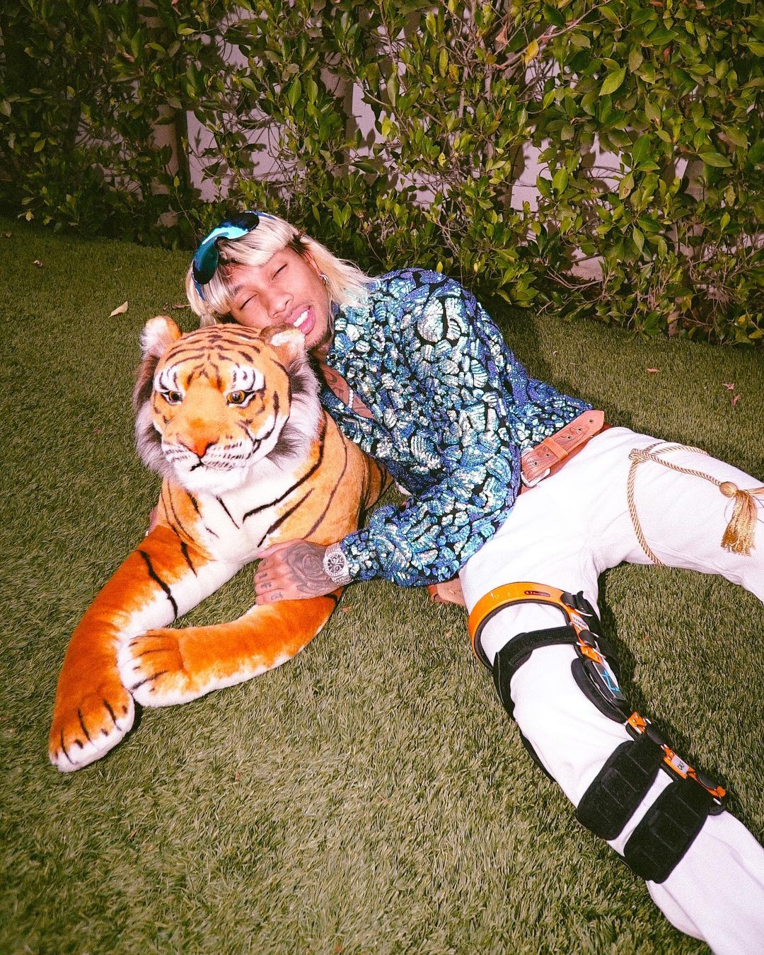 タイガさんのインスタグラム写真 - (タイガInstagram)「Tyga King 🐅」11月1日 10時10分 - tyga