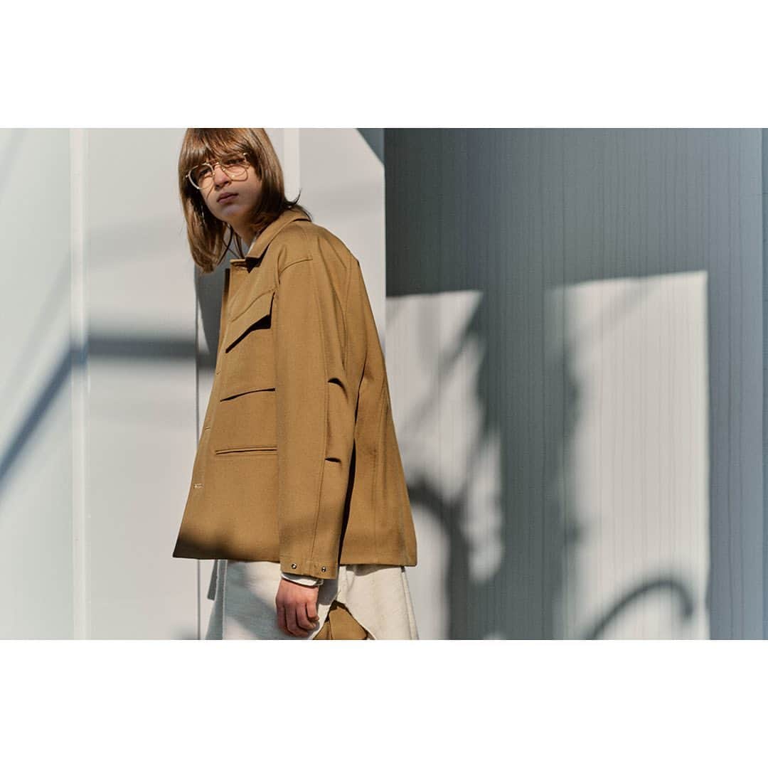 KUROのインスタグラム：「KURO 20aw collection #denim #military #architecture #minimal #pfw」