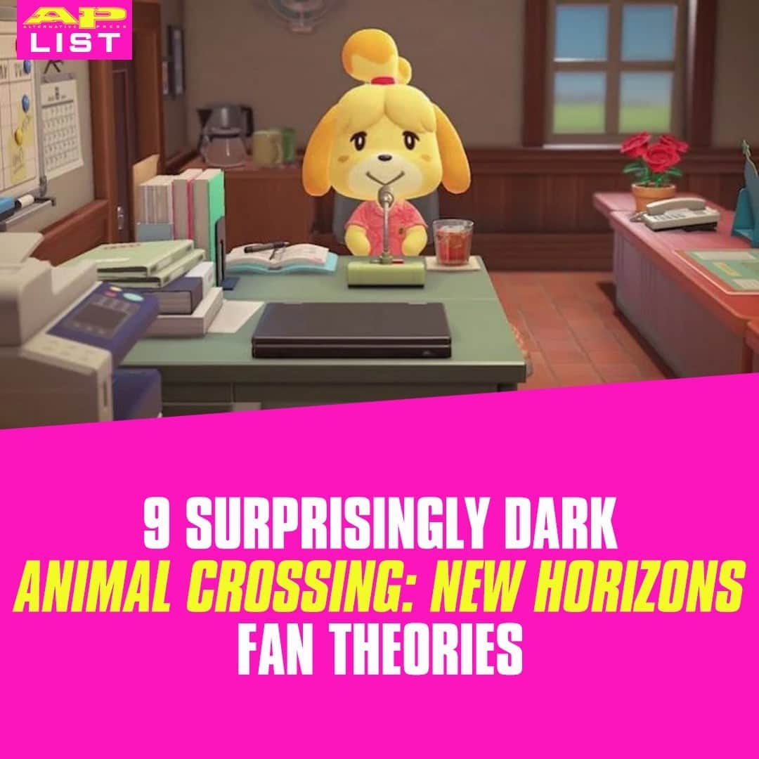 Alternative Pressさんのインスタグラム写真 - (Alternative PressInstagram)「Leave it to @animalcrossing_official fans to turn a peaceful video game into a conspiracy-ridden dystopia⁠ LINK IN BIO⁠ .⁠ .⁠ .⁠ #animalcrossing #animalcrossingnewhorizons #animalcrossingtheories #videogames #altpress #alternativepress」11月1日 11時00分 - altpress