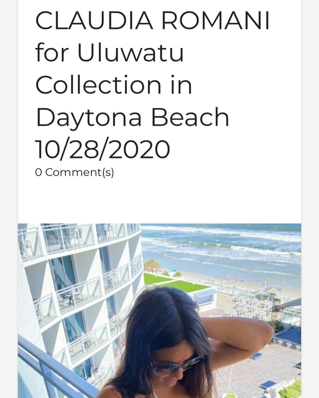 クラウディア・ロマーニさんのインスタグラム写真 - (クラウディア・ロマーニInstagram)「1, 2, 3 or 4? Check out @uluwatu_collection  for all your beach and night out needs!!! You can’t go wrong with the Miami style .. !! How do you like my crochet top and pants?  The bag is by @uluwatu_collection  too !!! 🤠🤠🤠❤️❤️❤️🙌🙌🙌 📸: @chrisvehovec」11月1日 2時38分 - claudia_romani