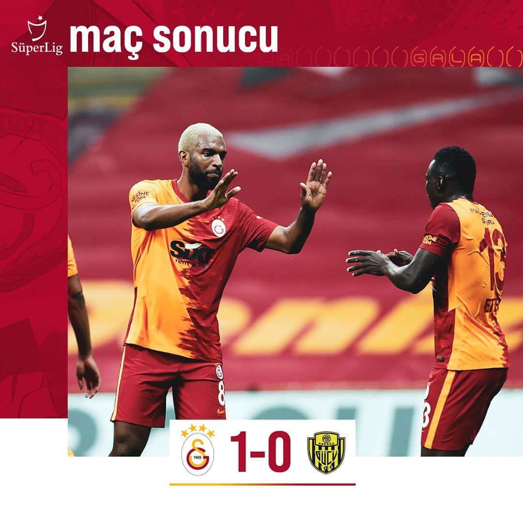 ガラタサライSKさんのインスタグラム写真 - (ガラタサライSKInstagram)「Maç sonucu: Galatasaray 1-0 MKE Ankaragücü #GSvANK」11月1日 2時57分 - galatasaray