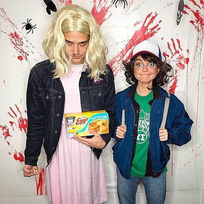 E! Onlineさんのインスタグラム写真 - (E! OnlineInstagram)「Dressing up for Halloween to never *actually* leave our houses? Eh, there are stranger things. (📷: Instagram/Spike)」11月1日 4時03分 - enews