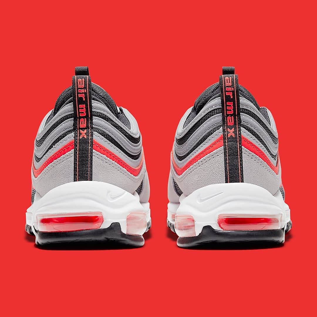shoes ????さんのインスタグラム写真 - (shoes ????Instagram)「The Nike Air Max 97 “Radiant Red” was officially announced this past week ❗️  You can get these on Nike.com on November 9th. Are they a cop or drop?👇」11月1日 4時27分 - shoes