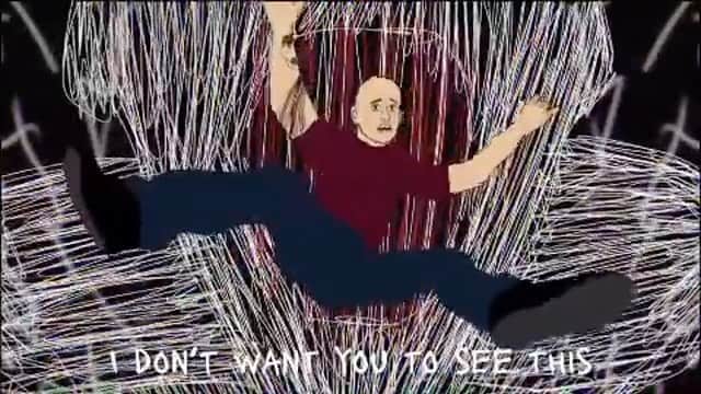 ブランドン・シェイアのインスタグラム：「wanna get in your feels & see a savage animated lyric video for my newest single “I Don’t Want You to See This”... then click the link in my bio 😉」