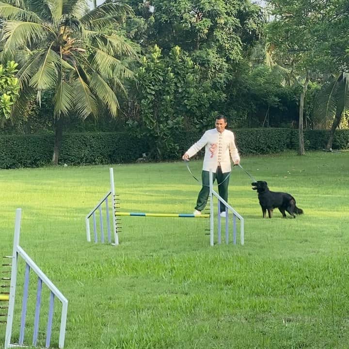 トニー・ジャーのインスタグラム：「Good morning from Thailand 🇹🇭」