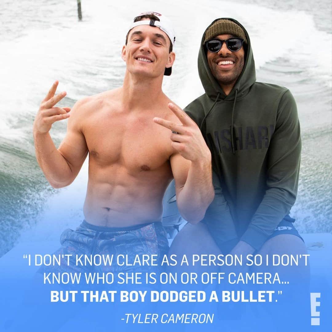 E! Onlineさんのインスタグラム写真 - (E! OnlineInstagram)「Everyone in #BachelorNation seems to have 🌹 to spill on Clare Crawley—yes, even Tyler C. He explains why he's glad his BFF Matt James is "on his own" on #TheBachelor, at the link in our bio. (📷: Instagram)」11月1日 6時30分 - enews