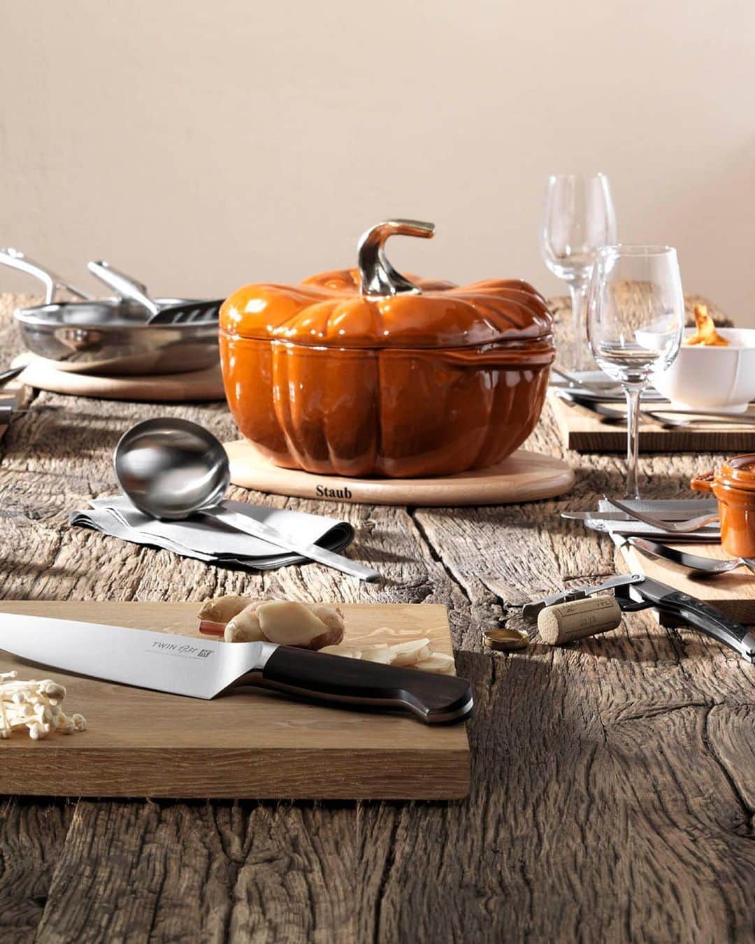 Saks Fifth Avenueのインスタグラム：「Give 'em pumpkin to talk about this Halloween and celebrate in style with @staub_usa. #SaksStyle」