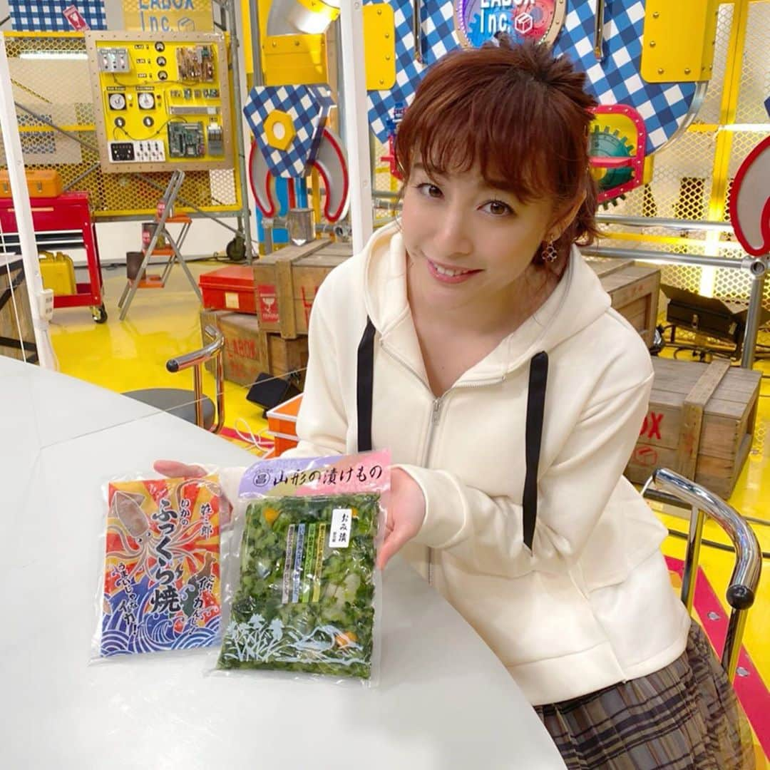 新井恵理那さんのインスタグラム写真 - (新井恵理那Instagram)「11/1の『所さんお届けモノです！』(MBS/TBS 日曜5時から) 「アンテナショップで絶品グルメ探し！」 朝日奈央さんが新潟や山形のアンテナショップから絶品おかずを見つけてきてくれます(*≧∀≦*) #所さんお届けモノです #朝日奈央 #アンテナショップ #所ジョージ #田中卓志 #新井恵理那 #centforce」11月1日 9時15分 - elina_arai