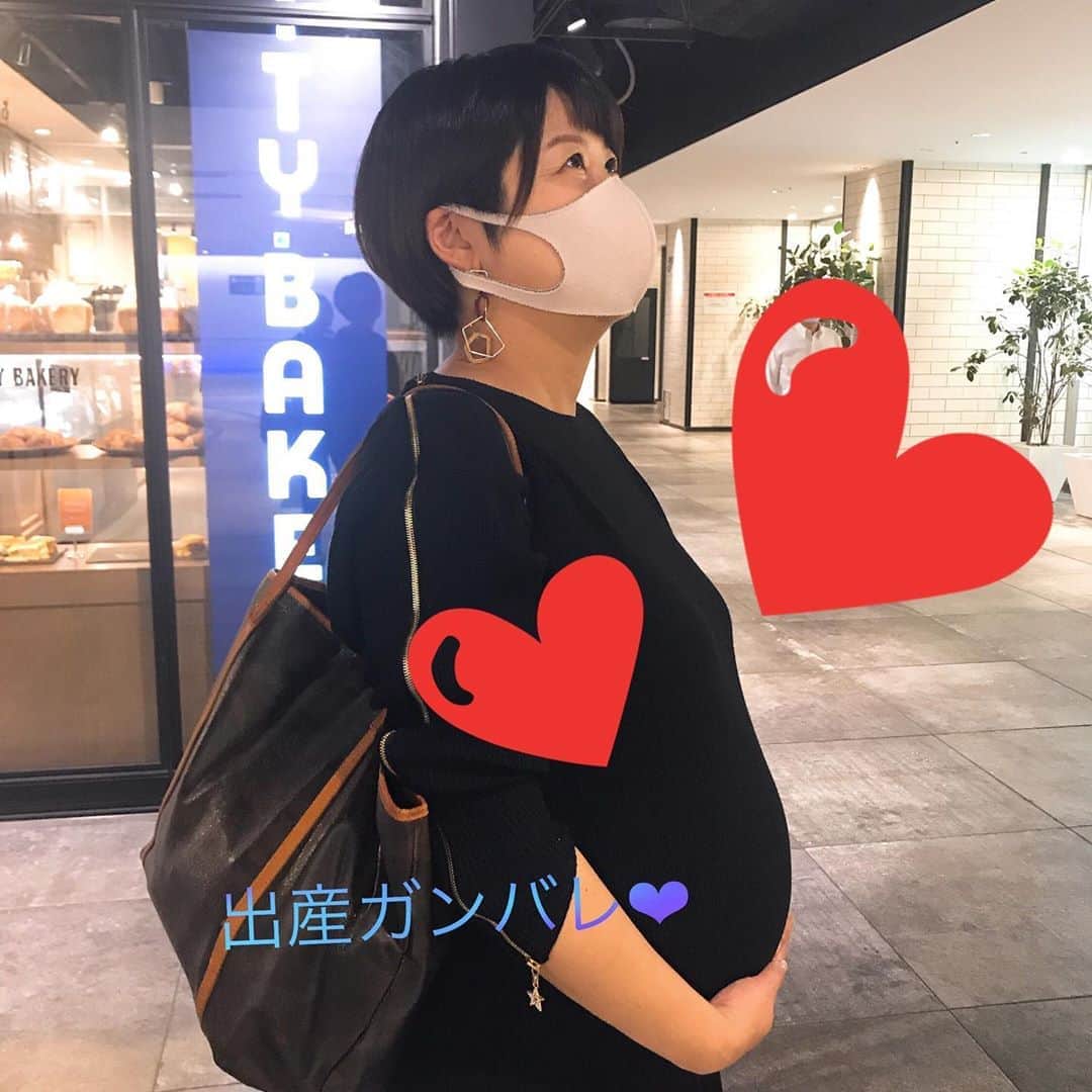 のインスタグラム：「先日、番組終わりで久しぶりに心友みーこさんと❤︎ もうすぐ出産だー！！ギリギリまでお疲れ様😌  こんな状況の中で不安も多かったはずだけど、お腹の赤ちゃんと共に元気に働き続けたみーこさんに拍手👏👏 次は出産という大仕事が待ってるね！！ファイトだー👊  .  一緒に食べたコマツのボロネーゼ😋 チーズ🧀たっぷり、もちもち麺で満腹になりました😳  . #出産がんばれ#楽しみだな👶︎💕︎  #ナチュラルボロネーゼスタンド #妊婦さんお腹ぱんぱん #私も満腹でお腹ぱんぱん #ガトーショコラありがとう😋  . さて、本日はお昼から『日曜もSiesta』出演です🙌行ってきます！！」