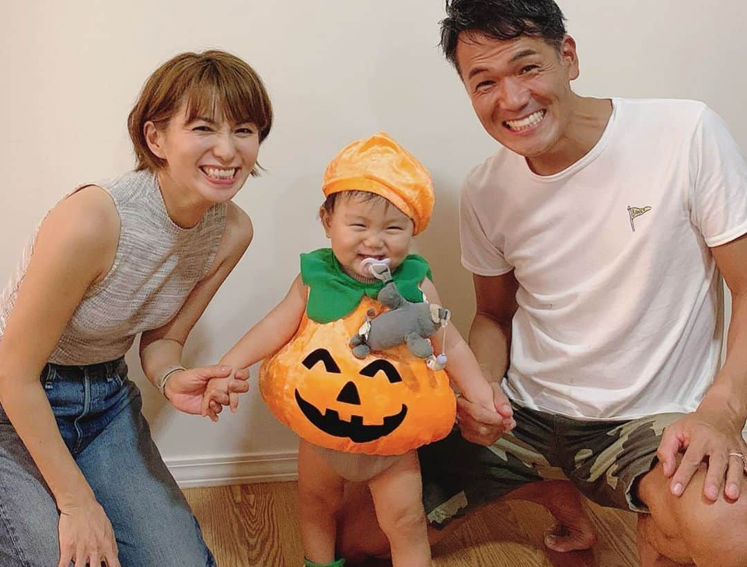 間瀬ゆきさんのインスタグラム写真 - (間瀬ゆきInstagram)「Happy Halloween🎃  こんな状況の中だけど こじんまりと大好きなお友達と ハロウィンパーティーできて とっても楽しかった❤  #halloween #ハロウィン #🎃  #生後14ヶ月 #1歳2ヶ月 #1歳 #1歳男の子  #hawaii #hawaiilife #luckywelivehawaii #maseyukihawaii #ハワイ」11月1日 18時59分 - maseyuki