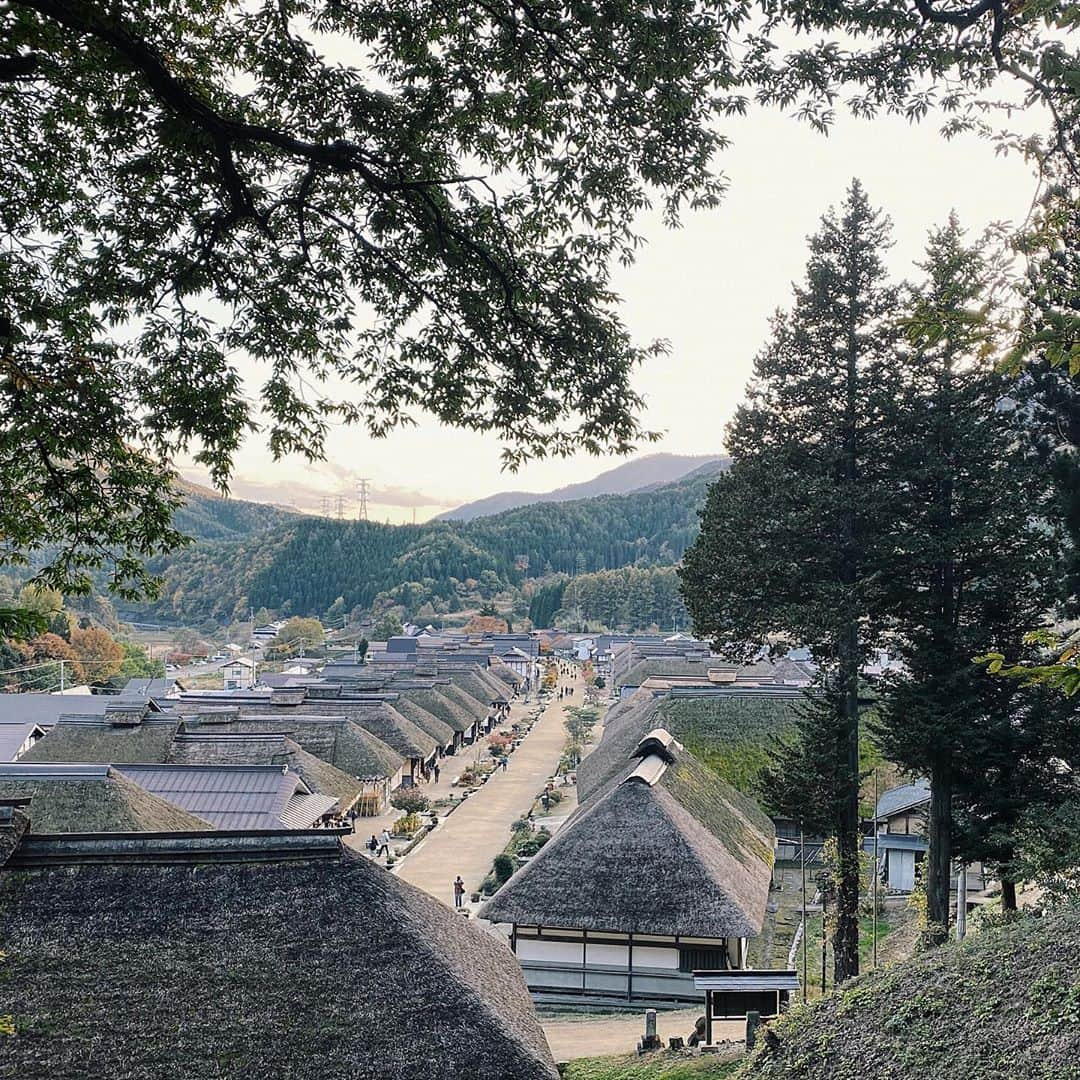 武藤千春さんのインスタグラム写真 - (武藤千春Instagram)「⛰大内宿」11月1日 19時03分 - iamchiharumuto