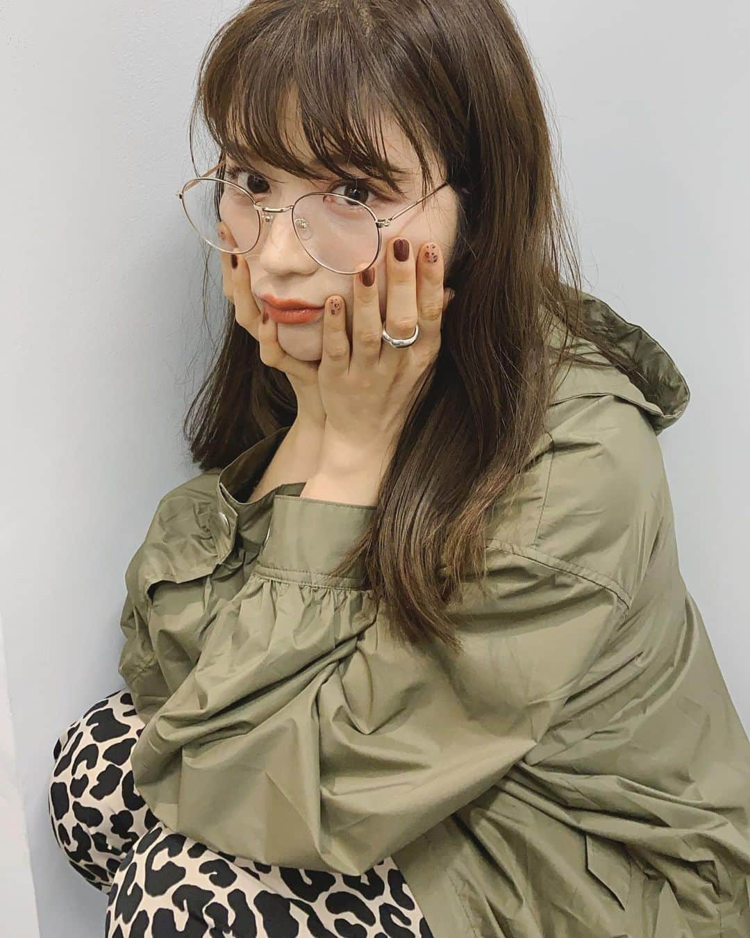 斎藤みらいさんのインスタグラム写真 - (斎藤みらいInstagram)「⠀ 🦥⠀ ⠀ ⠀ #nail #grasses #セルフネイル初心者」11月1日 19時36分 - miraisaitou716