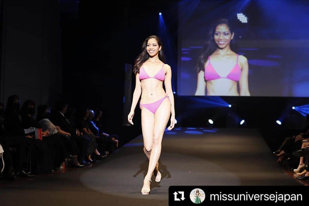 美馬寛子のインスタグラム：「Miss Universe Japan® 2020  Aisha Harumi Tochigi in the bikini contest at this weeks finals ✨  @aishatochigi 👑  Bikini by: @calzedonia  . . . . . . . . .  @missuniverse @missuniversejapan  @my_beauty_hm ﻿ @lesliekeesuper @rock_hairdesign @cord3dress @cord3style﻿ #missuniverse #missuniversejapan  #missuniversejapan2020  #missosology  #ミスユニバース﻿ #ミスユニバースジャパン #ミスユニバースジャパン2020 ﻿ #コードスリー」