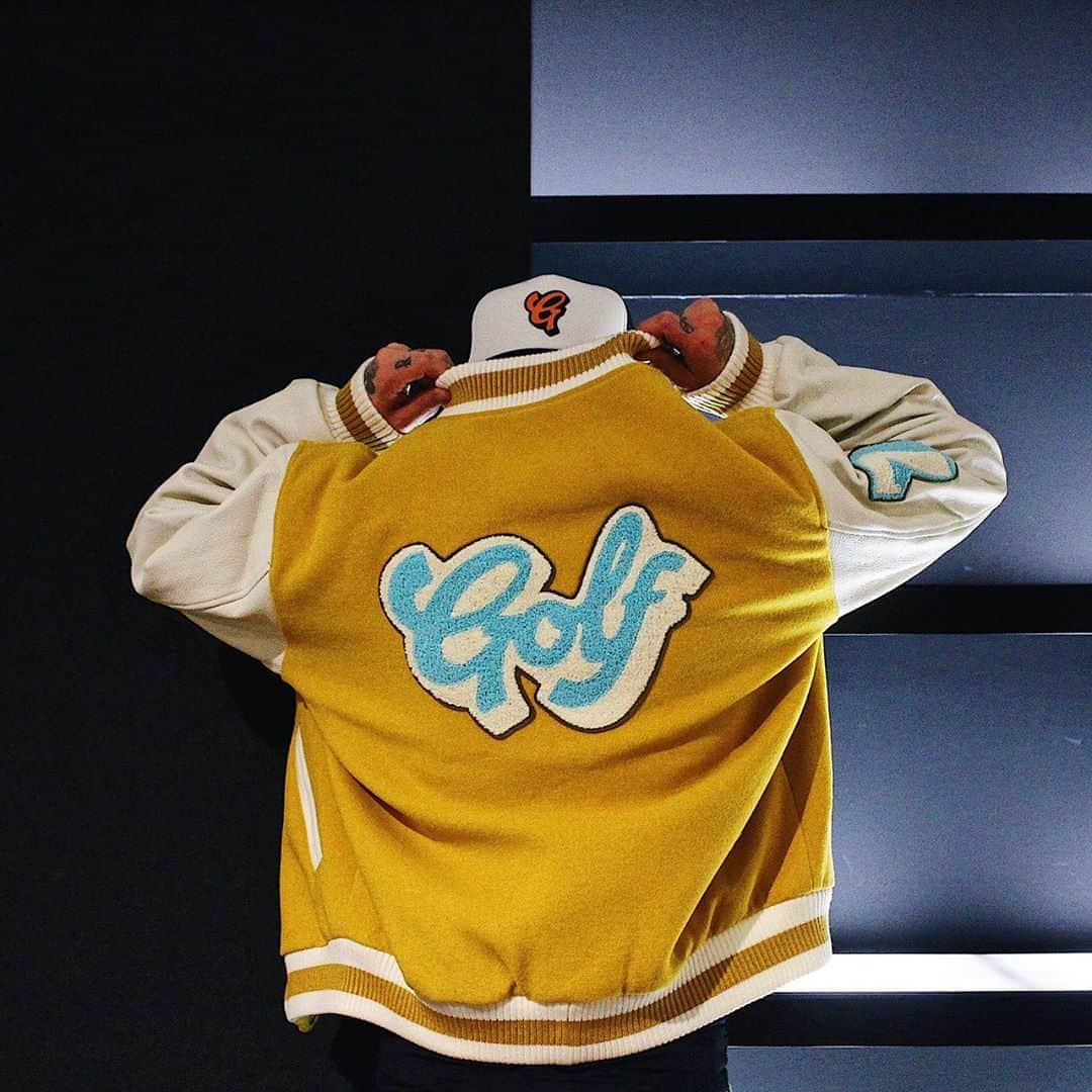 GOLF WANG 20AW DIRT LETTERMAN JACKET - スタジャン