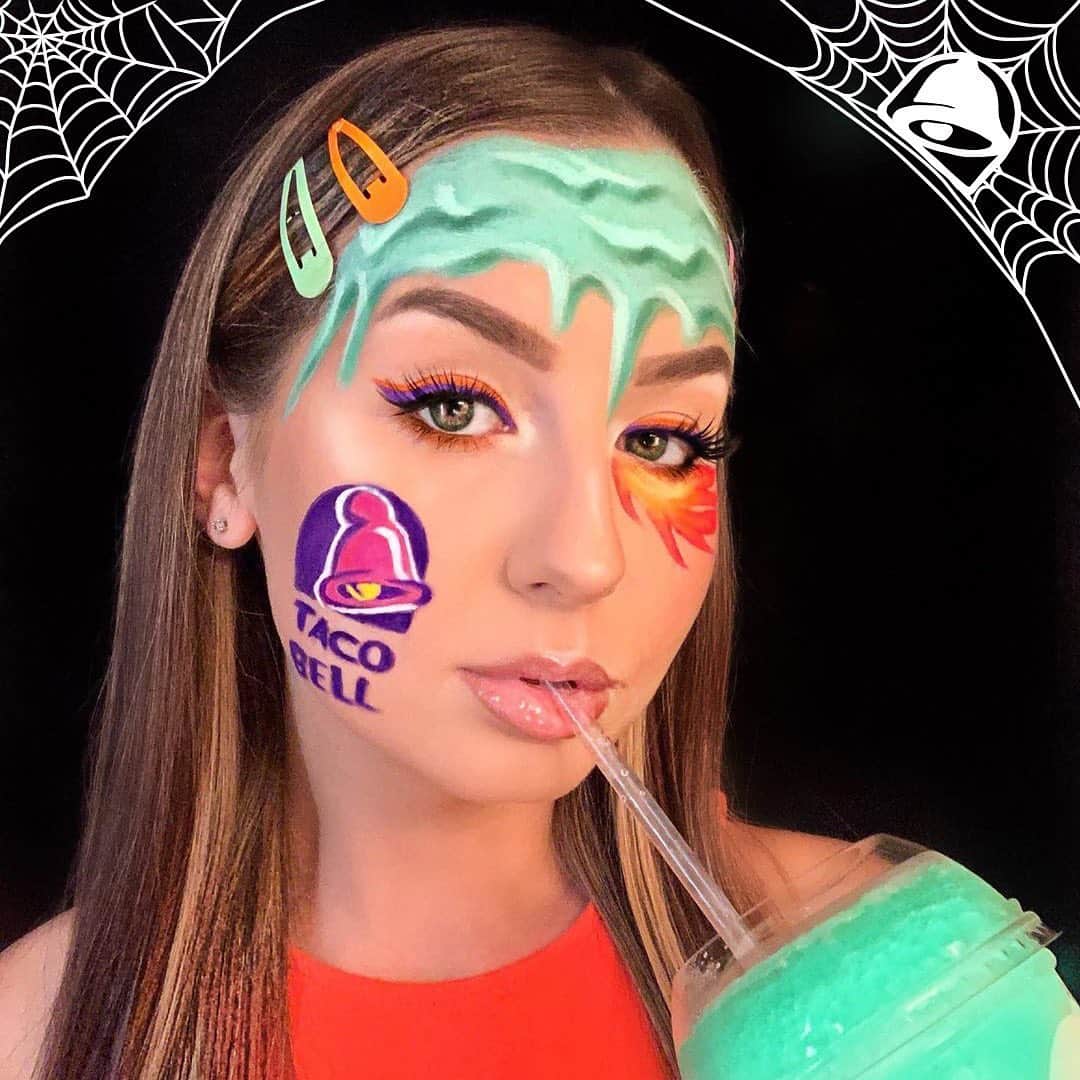 Taco Bellのインスタグラム：「Ghoul power. #Halloween2020」