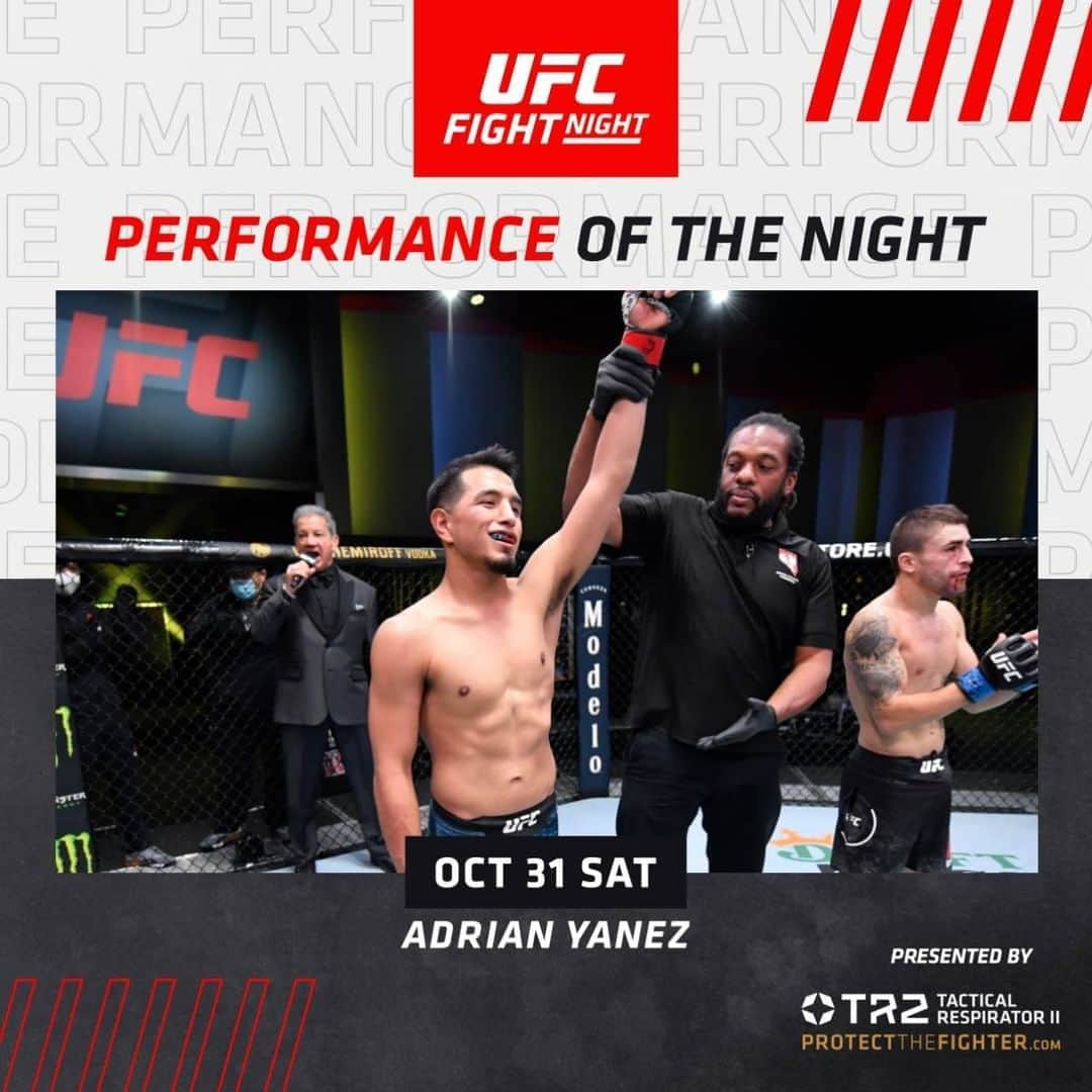 UFCさんのインスタグラム写真 - (UFCInstagram)「A card of full of finishes! These four leave with an extra 50K for the night 💰 #UFCVegas12」11月1日 12時15分 - ufc