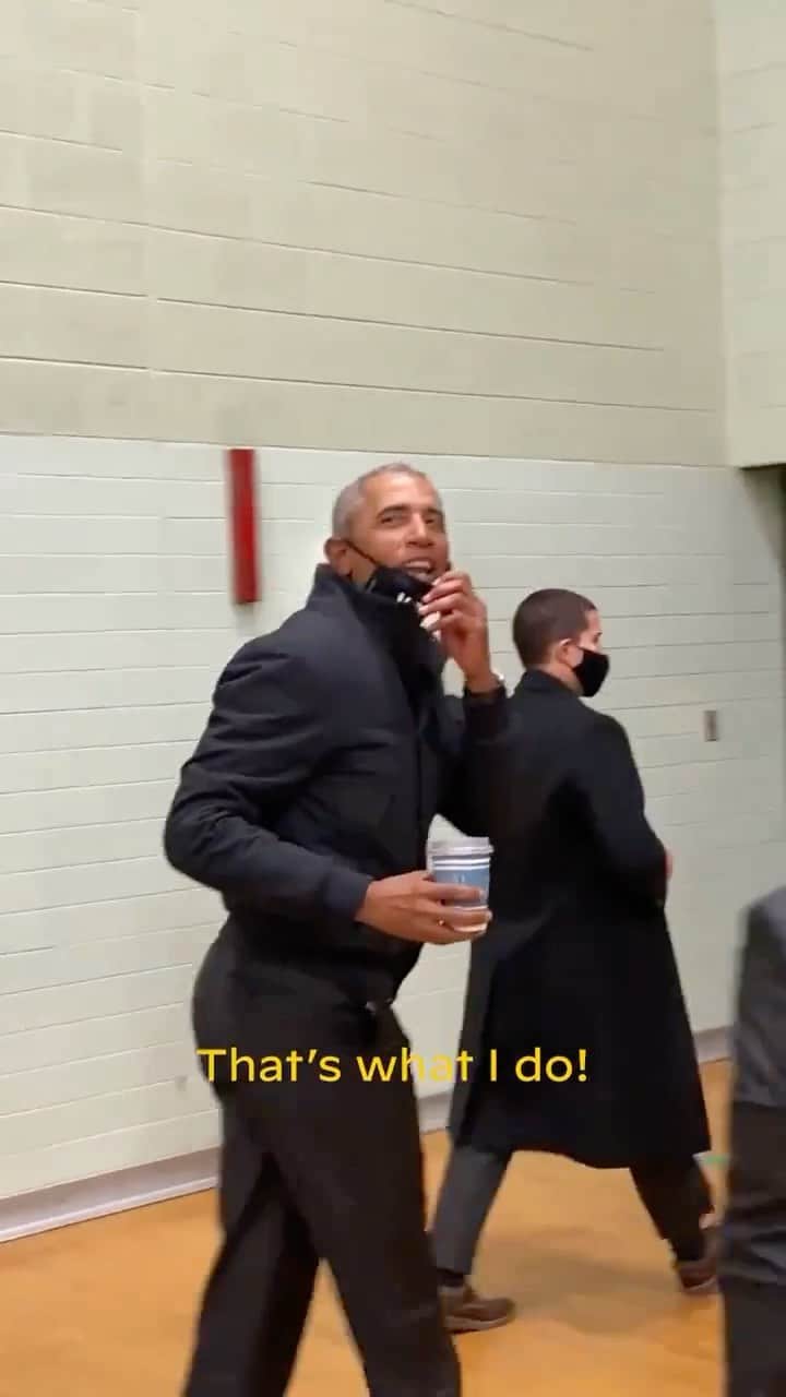 Paul Octaviousのインスタグラム：「That’s what I do! #allnet ☠️🤯 God I miss this man. @barackobama」