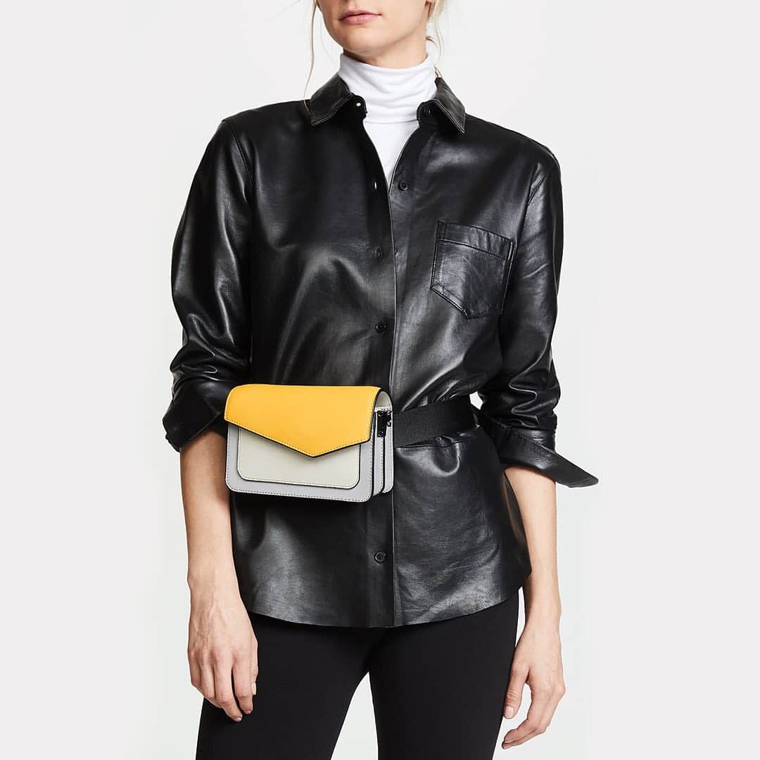ボトキエのインスタグラム：「In case you missed our costume this year • Happy Halloween from #botkier and our scary good $88 crossbody/belt bag combo 👻」
