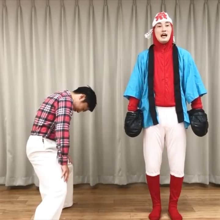 のインスタグラム：「にんじゃりばんば〜ん‼️ RISEウェルター級王者の"ブラックパンサー''ベイノアバージョン🥊 フルバージョンはYouTubeのクロコップチャンネルにあります👉 けとるべるってコンビで芸人もしてます‼️ 相方のあかしバージョンもあります👍 是非。」