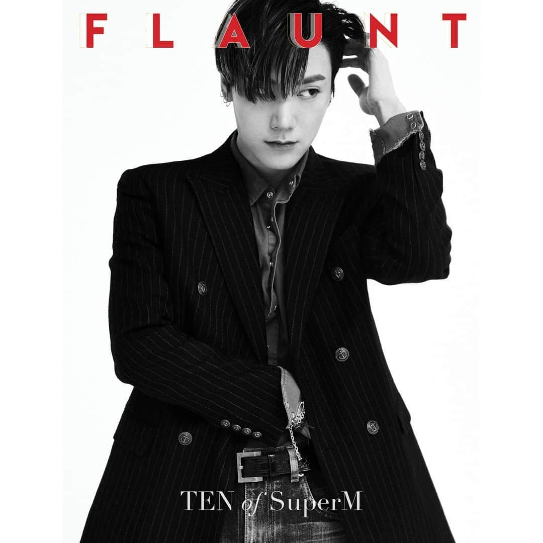 SuperMさんのインスタグラム写真 - (SuperMInstagram)「SuperM x @FlauntMagazine  #TEN @tenlee_1001 #SuperM #ChaosandCalm #FlauntMagazine」11月1日 13時16分 - superm