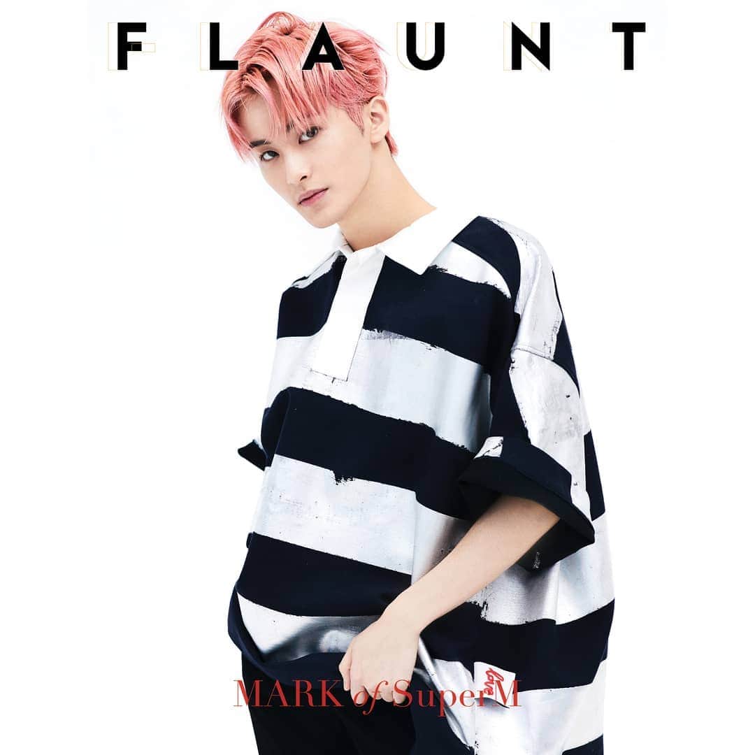のインスタグラム：「SuperM x @FlauntMagazine  #MARK  #SuperM #ChaosandCalm #FlauntMagazine」
