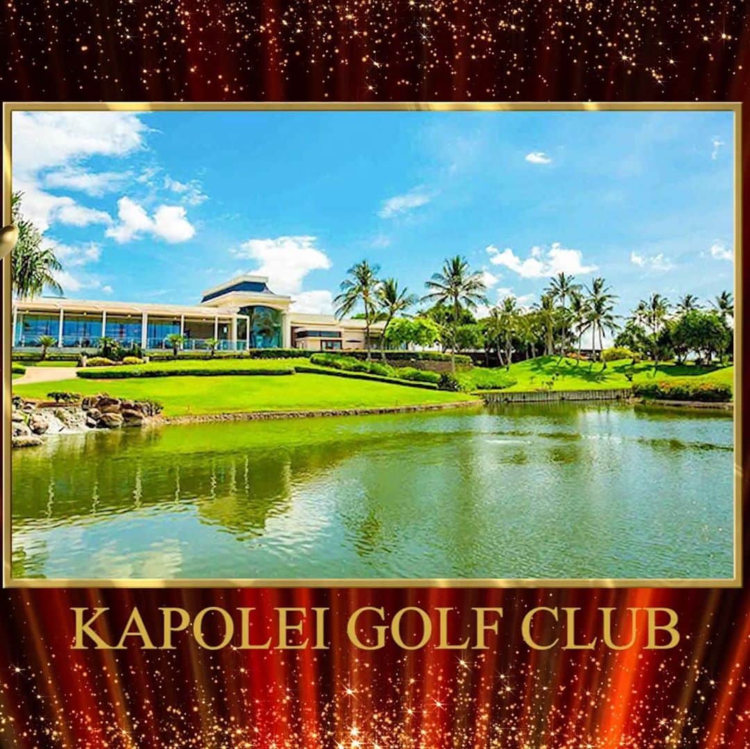 111-Hawaii Awardのインスタグラム：「ゴルフコース部門 一位　Kapolei Golf Club おめでとうございます🎉‼️」