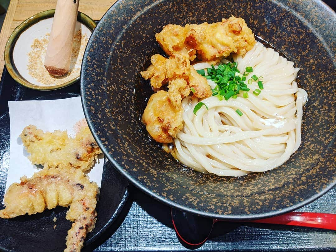 月野帯人さんのインスタグラム写真 - (月野帯人Instagram)「ゲソ美味しかった^_^ #山下うどん#うどん」11月1日 13時48分 - taitotsukino