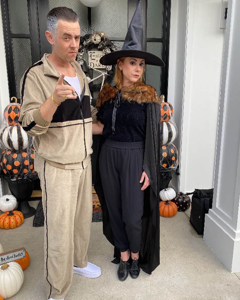 コリン・ハンクスのインスタグラム：「Still on the lookout for the Russian guy who killed 16 Czechoslovakians and was an interior decorator. Happy Halloween boys and girls. #pauliewalnuts #sopranos」